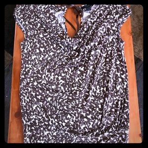 **NWOT** Express Cap Sleeve Open Back Top - Size M